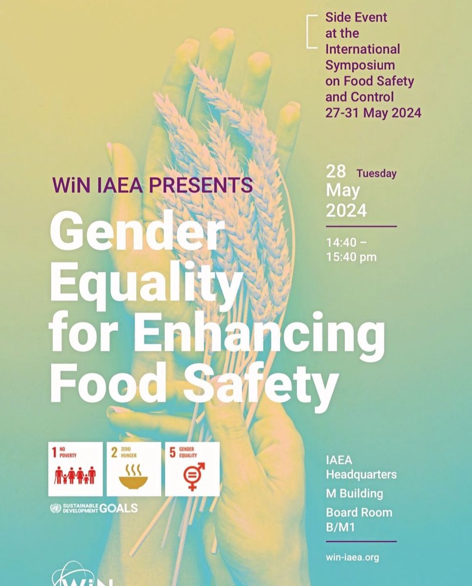 🇲🇹 was pleased to have Ambassador <a href="/SonyaSammut/">Sonya Sammut</a> participate in side event on #Gender &amp; #FoodSecurity during <a href="/iaeaorg/">IAEA - International Atomic Energy Agency ⚛️</a> Food Symposium. 

We 🙏🏼 <a href="/WiN_IAEA/">Women in Nuclear IAEA</a> for the invite &amp; applaud the #Atoms4Food program. Happy to have become donors!💰<a href="/chriscutajar/">Christopher Cutajar</a> <a href="/BertaBerta87/">Alberta Borg</a> <a href="/MaltaGov/">Government of Malta 🇲🇹</a> <a href="/attard74318/">Matthew Attard</a>