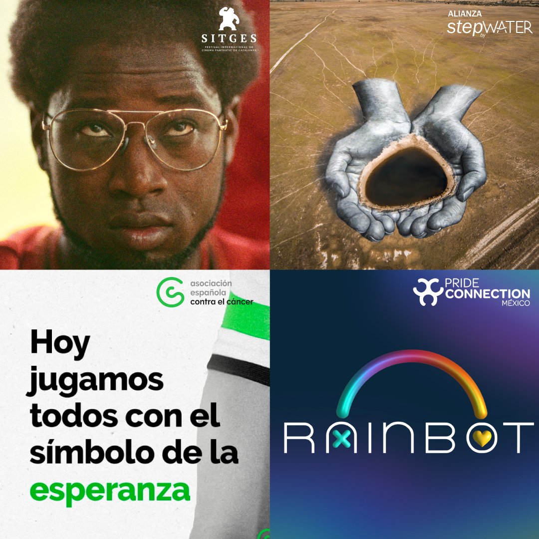 ¡8 Nominaciones en los premios #ElSol2024! 🎬 @sitgesfestival, @PrideConMX , @StepByWater, @ContraCancerEs + #LLYCteam, ¡Felicidades!, un gran reconocimiento al trabajo creativo que ha sido destacado en #Innovación, #Medios, #Film y #PR. ¡Empieza la cuenta atrás! ✨