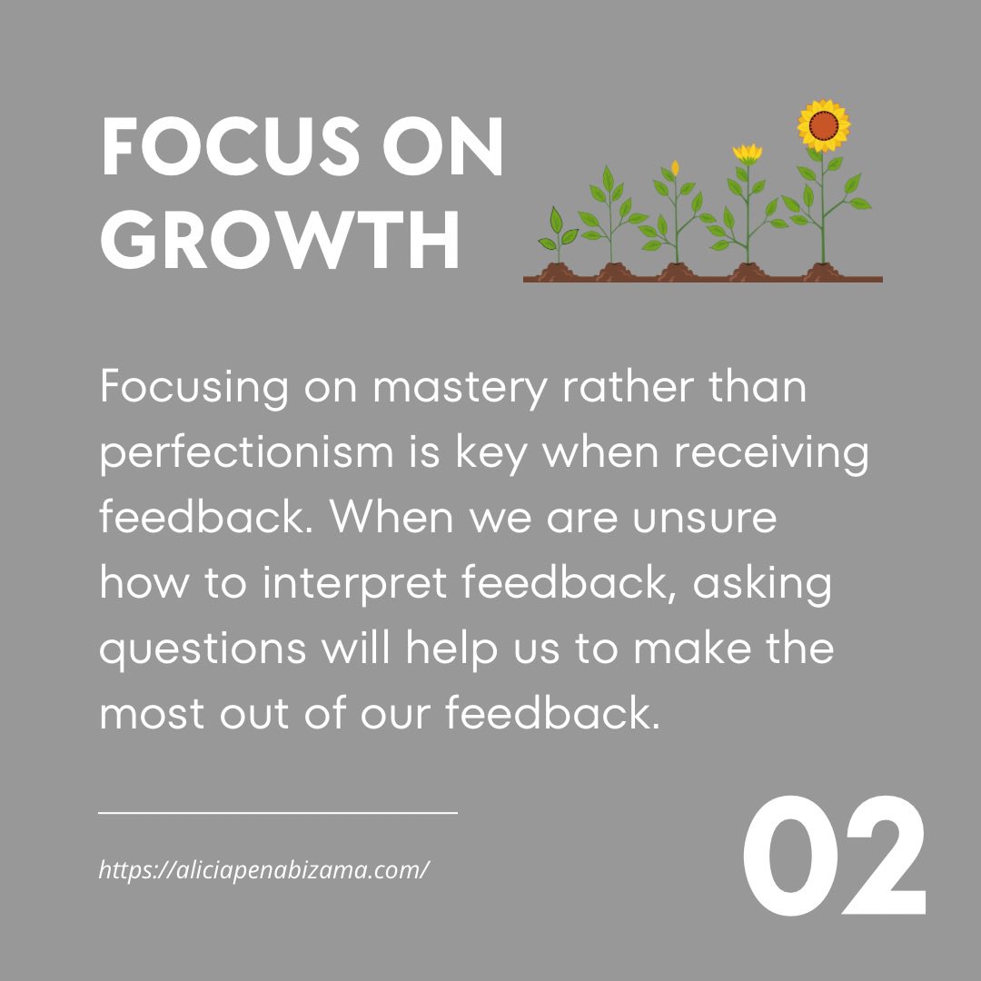 Alicia_P_Bizama's tweet image. Being understanding and compassionate helps to deal with sensitive feedback. Check out my blog post for tips to deal with feedback. Have a good week😊#tipstomaximisefeedback #feedbacktips #stresstips