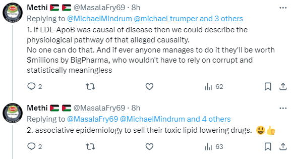 Being on any specific diet alone does not make one a diet zealot. But being an absolute clown does. The line between a normal person and a zealot is in the intellectual honesty (and lack thereof).