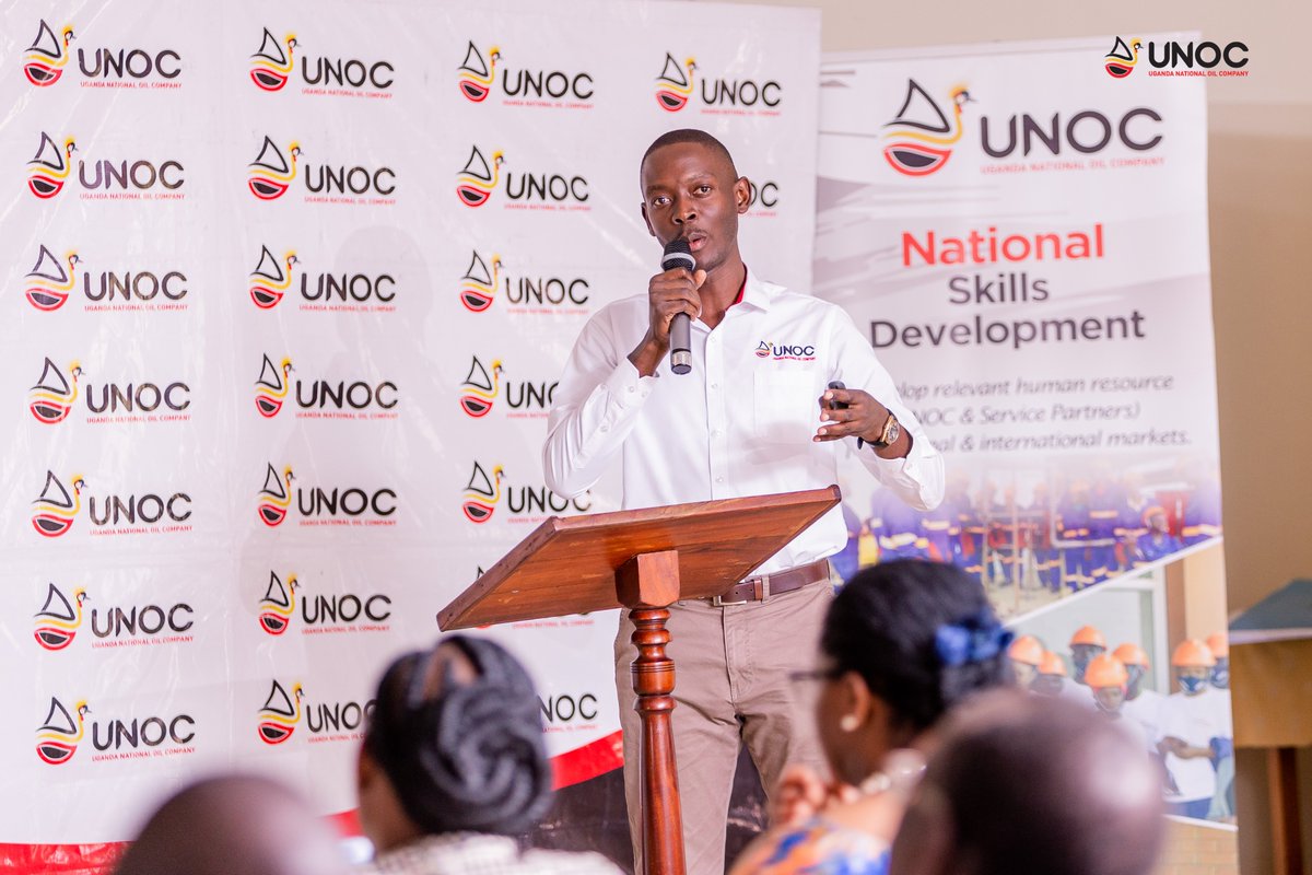 Exploration Manager Moses Onen delivered a detailed presentation on UNOC projects, how we operate across the entire petroleum value chain and the available opportunities. Some of these are: 📌2D Seismic Acquisition & Processing 📌Insurance 📌Joint Venture Partnerships