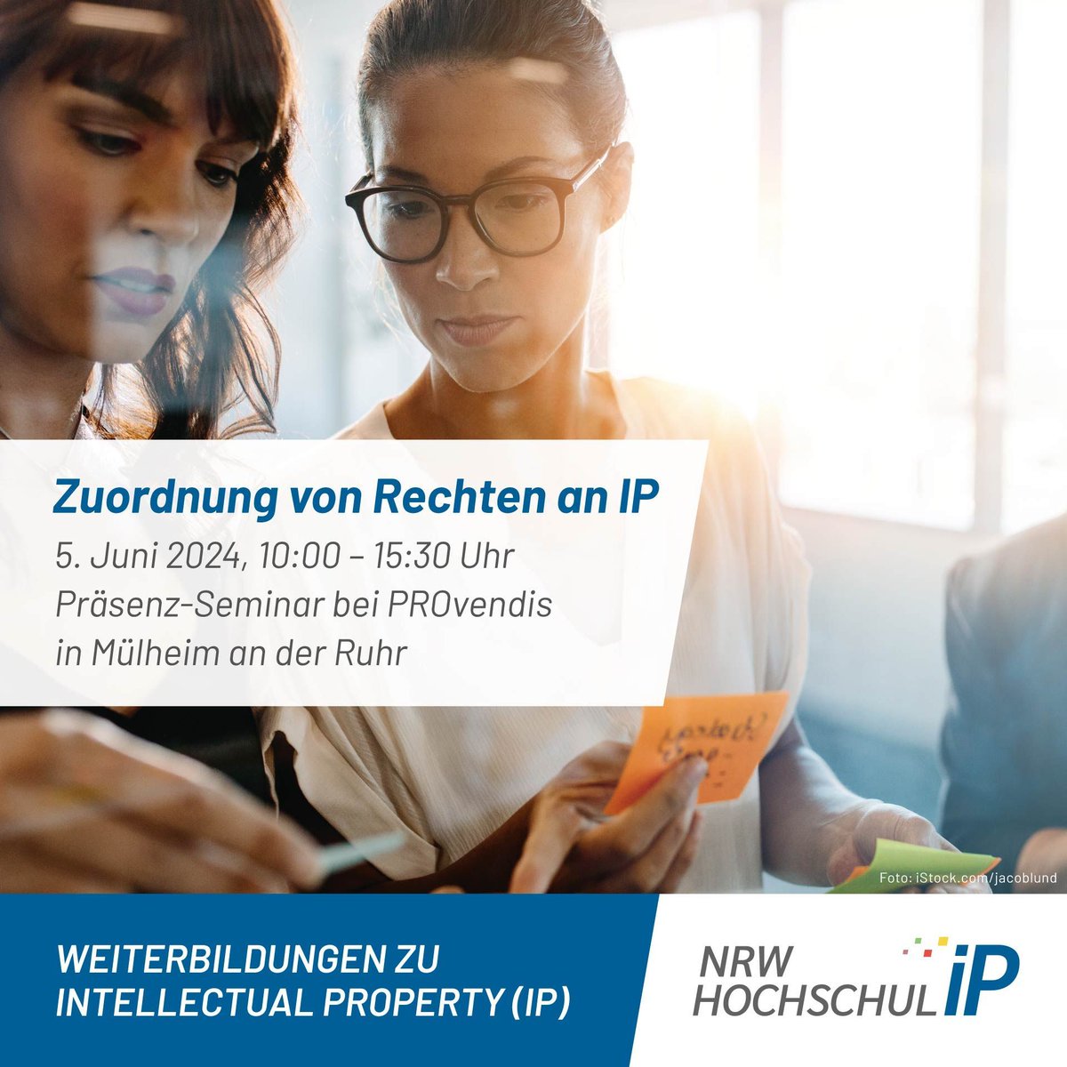 Wem gehört welches Hochschul-IP & wer darf es unter welchen Voraussetzungen nutzen? 
So vielfältig die Erschaffer*innen sind, so unterschiedlich kann die Zuordnung von Inhaberschaften & Nutzungsrechten am Hochschul-IP sein. Unser Präsenz-Seminar klärt auf: provendis.info/ueberuns/nrw-h…