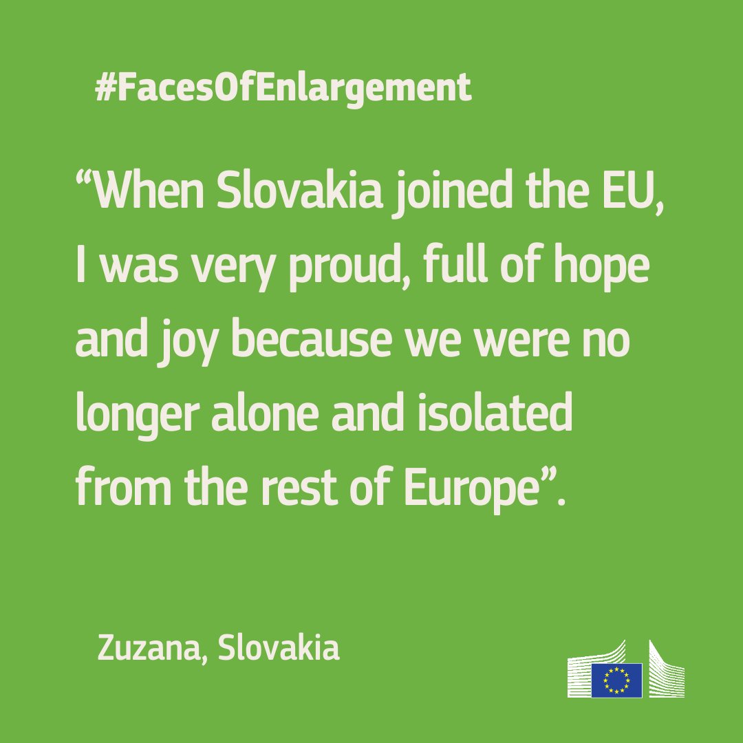 #20YearsTogether and counting! 🇪🇺 Twenty years ago, our European family grew bigger: 🔟 countries joined our Union. 

In our #FacesOfEnlargement series, we share the memories of our colleagues together with @translatores

📽️ Watch the video for more ⬇️ 
youtube.com/watch?v=Jp-U-G…