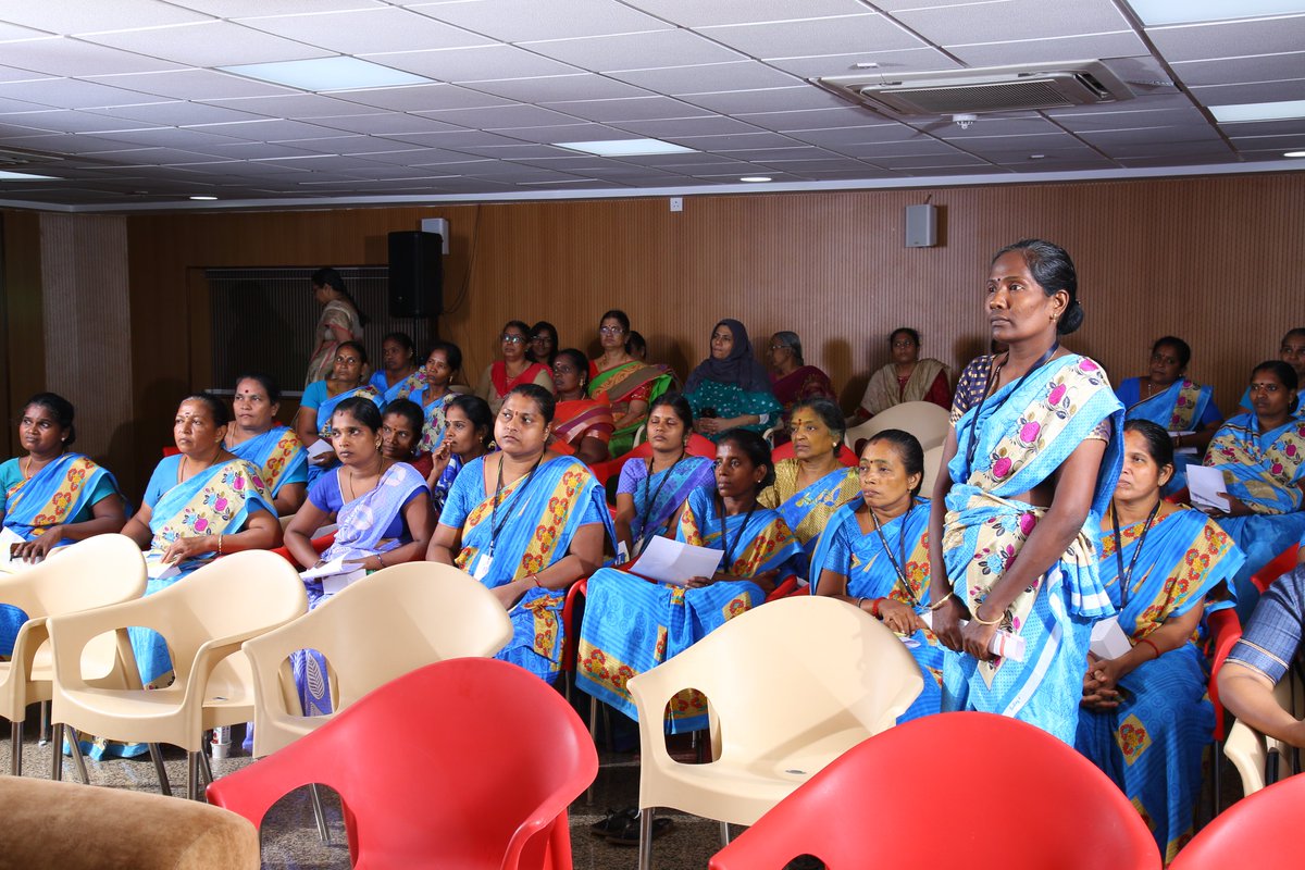 An awareness talk on Obstetrics and Gynaecology was taken by Dr. J.Sarala, Retd. Professor of Madras Medical College, Chennai and a senior Consultant and Professor in Dr. Mehta’s Multi Speciality Hospital. There was an interactive session with the Doctor.(4/6)@IncomeTaxIndia