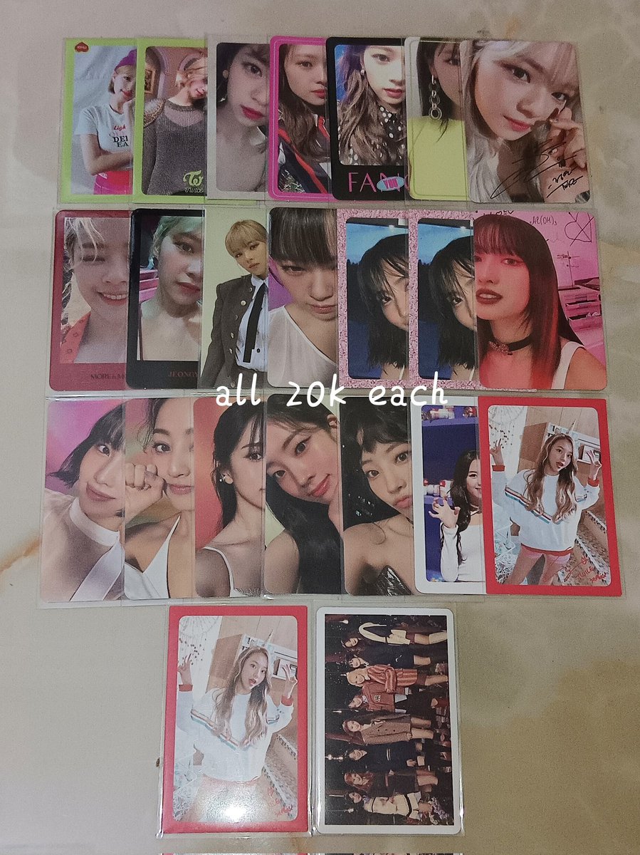 ° want to sell twice photocard

※ ina, palembang
※ dm for condition
※ pack fee, adm fee✖️
※ not for sensitive buyer✖️

# tags. wts lfs lfb twice merry n happy what is love fancy summer night fol break it with youth doughnut momo mina jihyo dahyun  #ตลาดนัดtwice