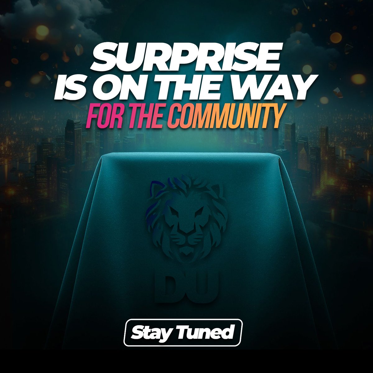 Big things are coming! Get ready for an exciting surprise for the community. Stay tuned! 🎉🚀

 #DuCoin #CryptoCommunity #ExcitingTimes #StayTuned #BigAnnouncement