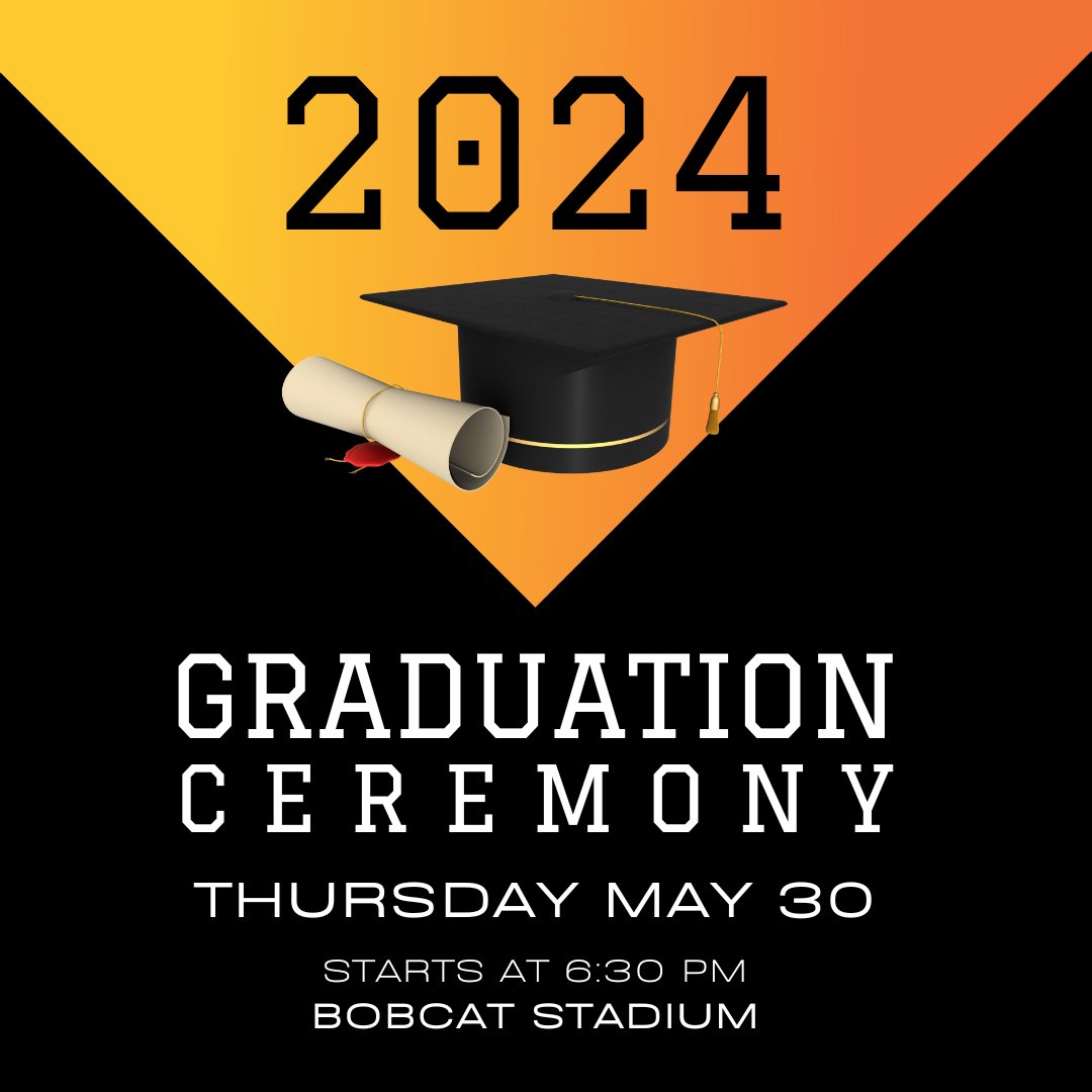 COMMENCEMENT UPDATE! 
Students voted and administration has supported their decision to move graduation to tomorrow, Thursday, May 30th.

Commencement will also be live streamed via High Street Media - youtube.com/@highstreetmed…