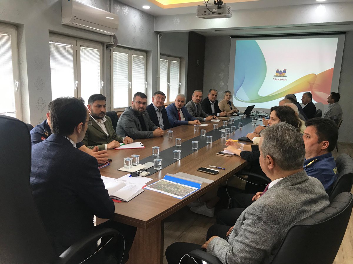 Hidro-Meterolojik Afet ve Acil Durumlarına Hazırlık Çalışmaları Toplantımız....