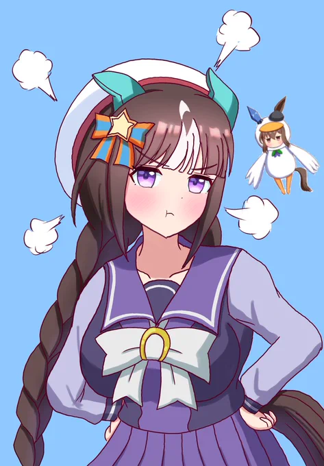 #ウマ娘#ホッコータルマエ#ホッコータルマエ生誕祭#ホッコータルマエ生誕祭2024誕生日絵遅れた。ごめんね、そしておめでとうタルマエちゃんまた苫小牧行きたい 