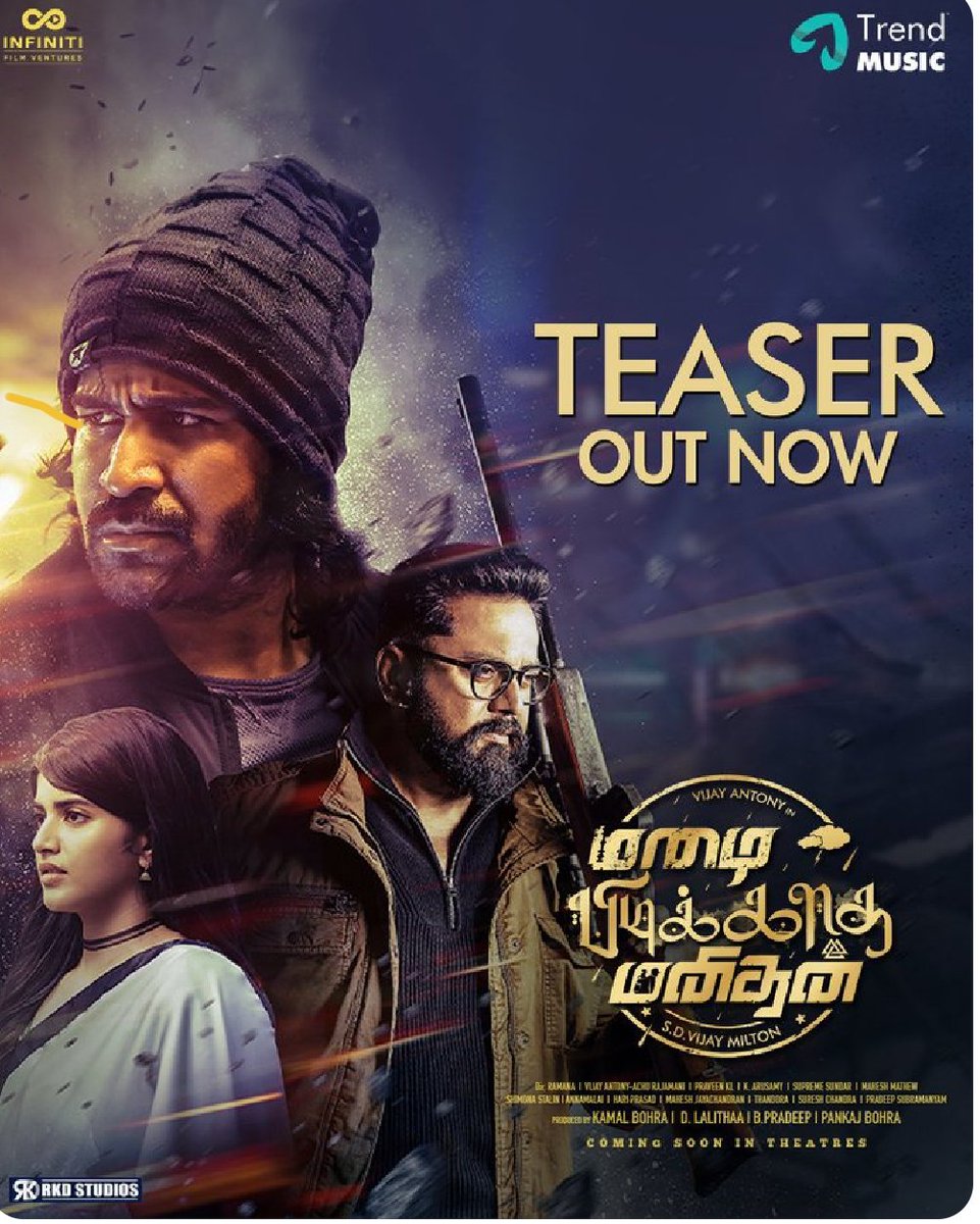 #MazhaiPidikkathaManithan Teaser Out Now - Looks intriguing poetic action entertainer 🔥 Coming soon to theatres. 🔗 youtu.be/AQM6ZEeVkNs #MPMTeaser @vijayantony @Dhananjayang