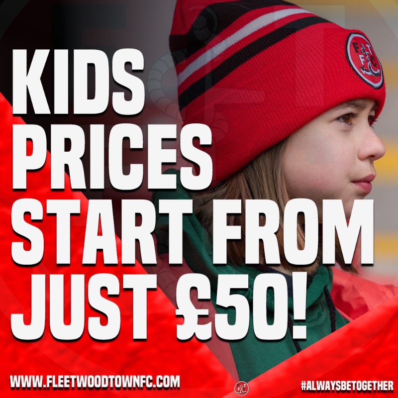 ftfc's tweet photo. Join the Cod Army today! 👋
Seize the opportunity to catch all of #ftfc's home games this upcoming season by purchasing an Under-16s Onward Card - you can't beat these prices! ⤵️
#AlwaysBeTogether