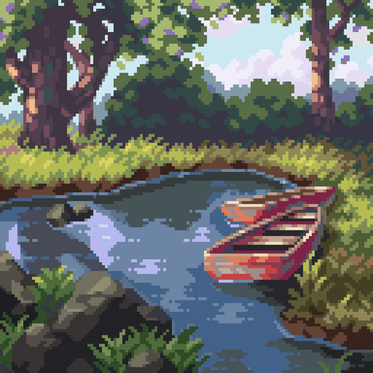Pixel Art Journey tweet media