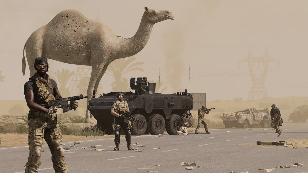 Creator SPOTREP / FROM: @TheRotators / TO: #Arma3 Creator DLC Users / UNIT: Western Sahara / ACTIVITY: Update 1.1.3 (Patch for version 1.1) / SIZE: ~5.2 GB Changelog: forums.bohemia.net/forums/topic/2…