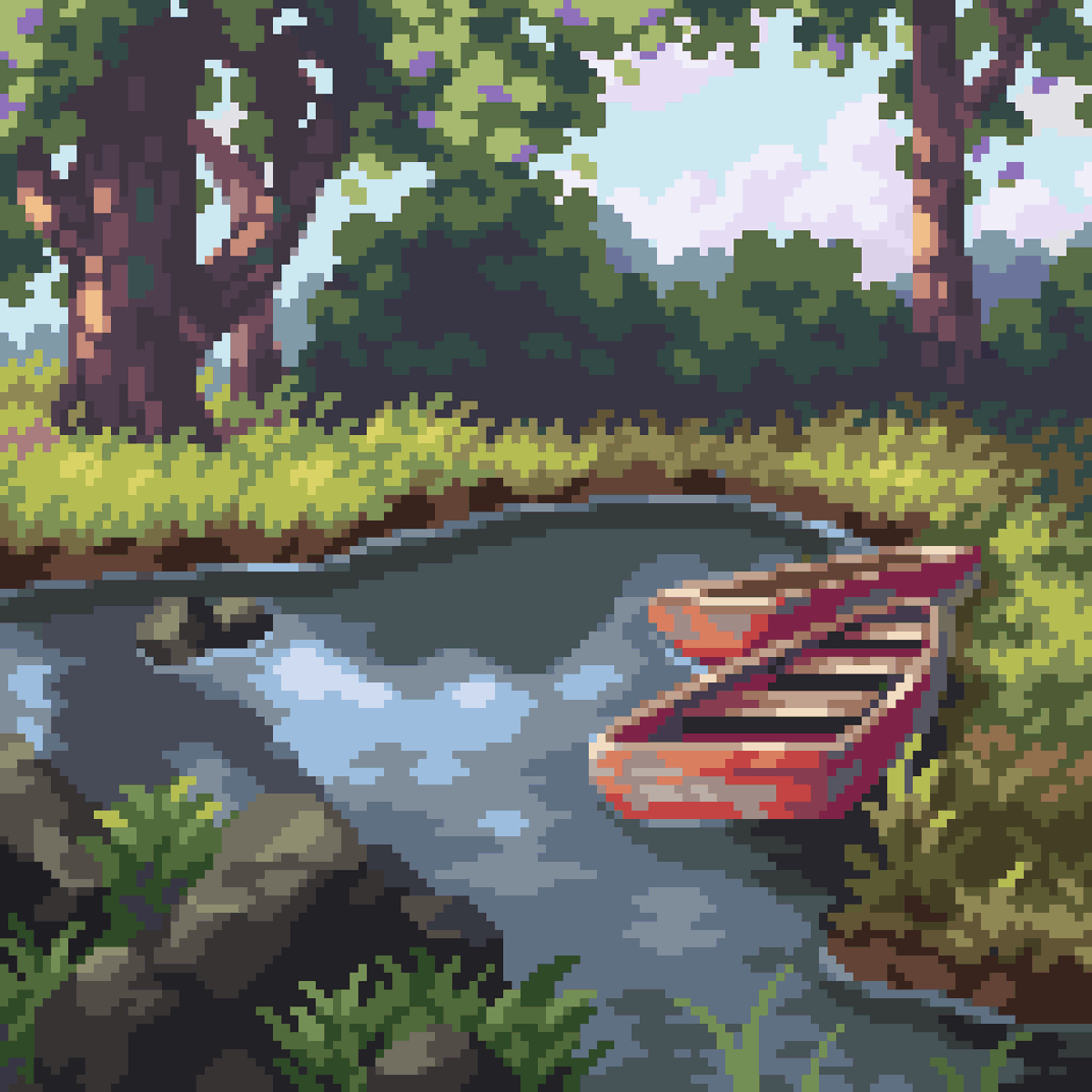 Pixel Art Journey tweet media