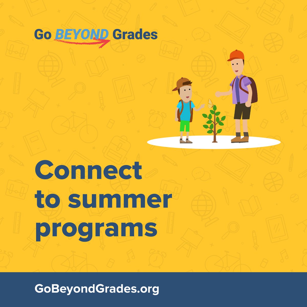 Have fun and support your child’s grade-level progress—you can do both! Find summer learning opportunities like tutoring, camps and more based on your child’s needs and interests. Get started with @BeALearningHero by visiting bit.ly/4dME1qD #GoBeyondGrades