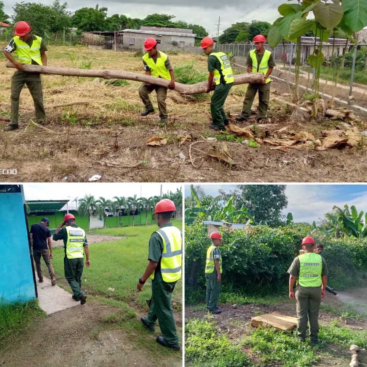 La #FANB en perfecta Unión Cívico Militar junto al pueblo avanzan sin tutores extranjeros, en su propósito firme de autodeterminación, de libertad e independencia ! No seremos cipayos imperiales ! 
#BricomilesEnAcción !
#IntegrarEsVencer