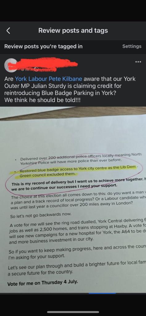 YorkDisability's tweet image. Hey @JulianSturdy @ConservativesYO just exactly what part did you play in #reversetheban campaign? @reverse_the_ban @labouryork