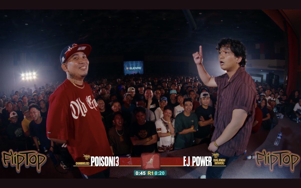 FlipTop_Battles's tweet photo. #GUBAT13 NAMAN AT #ISABUHAY2024 PA RIN!
POISON13 vs EJ POWER! https://t.co/pSR6Vi0Ixz
Battle of Bataan... sa Cebu?!? At ayan na rin ang bagong meta ng host! AT KITA KITS NGAYONG SABADO PARA SA ZONING17!
#FlipTop #Poison13 #EJPower
#JOHNLEO https://t.co/JIGnuKa3BO