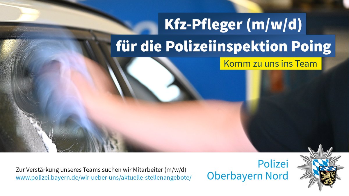 Auf der Suche nach einem #Minijob? Dann schaut doch mal hier vorbei:

polizei.bayern.de/wir-ueber-uns/…