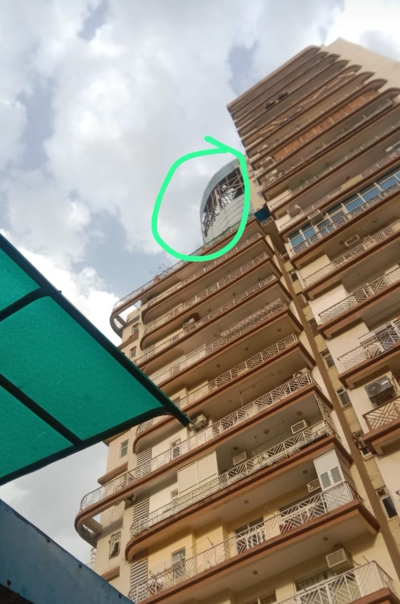 We @ Amrapali Edenpark are under constant danger of falling ACP sheets due to the don't care attitude of @OfficialNBCC. This is a long pending task in their todo list, however they choose to play with our lives. @noida_authority @dm