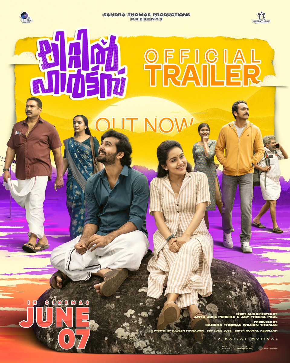 #LittleHearts Trailer Out Now...❤️👌🏻 ▶️ youtu.be/pBYC1GOpRYI June 7th Release In Cinemas Worldwide..👏🏻 @Mahima_Nambiar @ShaneNigam1 #LittleHeartsFromJune7