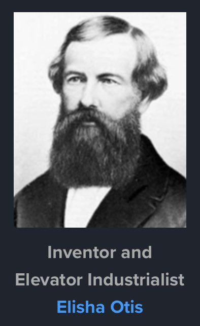 On this day in 1900 the Trademark 'Escalator' was registered by Otis Elevator Co. On March 23, 1857 Elisha Otis installed his first elevator at 488 Broadway in New York City.