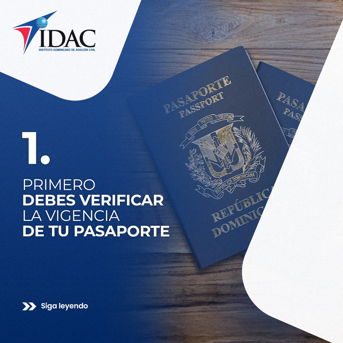 IDAC_RD's tweet image. ¿Ya es hora de tomar tu vuelo?✈️ 
Entonces estas recomendaciones son para ti.

⏩Lee aquí cuáles son para tener un viaje tan seguro como memorable. (1/2)

#IDACRD #aviacioncivil #tipsdeviaje