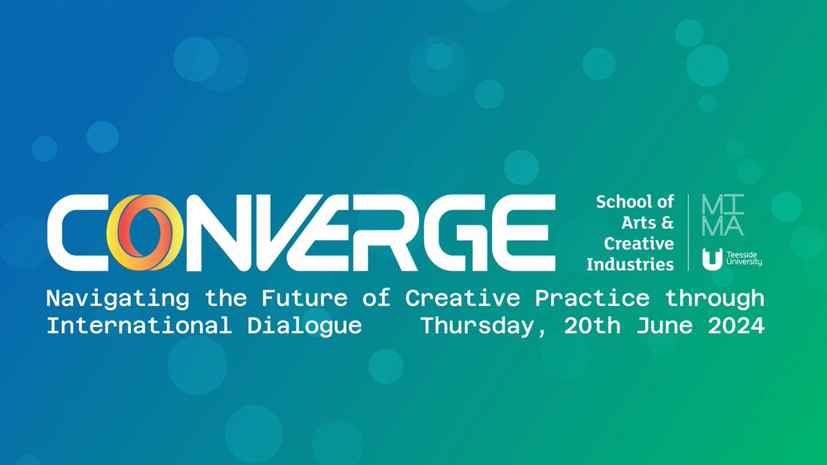 Converge 2024 is here, are you ready?

Happening on Thursday 20th June 2024 at Teesside University &amp; MIMA, School of Arts &amp; Creative Industries invites you to the maiden "International Partners Network Summit 2024".  

Find out more &amp; register via tees.ac.uk/minisites/inte…