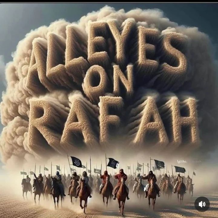 ALL EYES ON RAFAH #RafahOnFire #FreePalestine