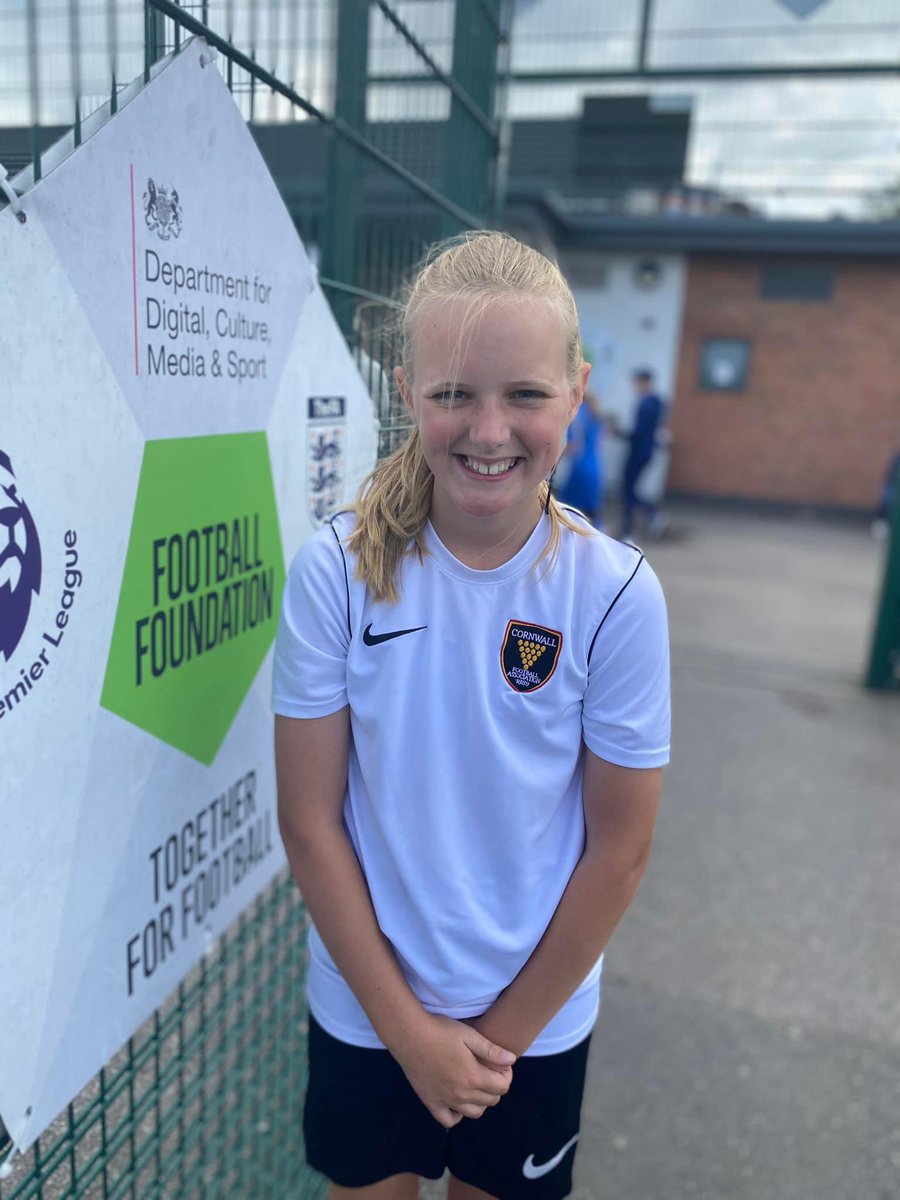 Another great day today for Izzy at England RETP training. Another step closer to her dream. @cornwallfa @England @mapfootball