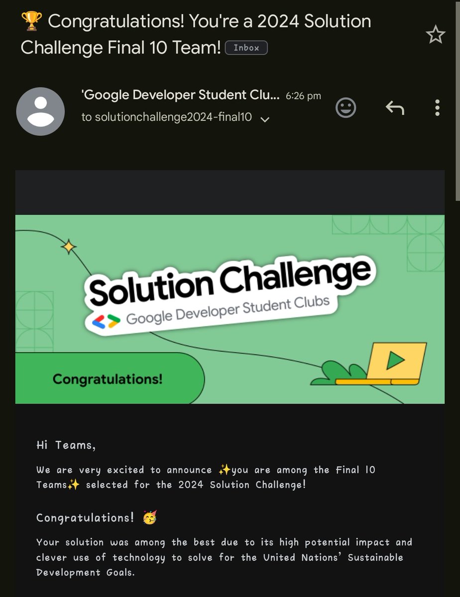 kxSplash's tweet image. From the CITY OF OGBOMOSHO 🫶 
@gdsclautech to the WORLD 🥂💯
Team Alpha Eye from @lautechofficial advanced to the Top 10 GDSC Solutions Challenge Finalist🔥🎉
Congratulations me and my teammates  @_DevPeter @TOBYGRAPHIX @orion_codes
@Geektutor @googledevs @googledevgroups