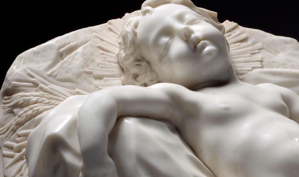 Baby Jesus 🩵 😇
Filippo Parodi 🇮🇹 Sculptor 
(Bernini 's assistant)
Genoese Baroque 🌿Carrara Marble