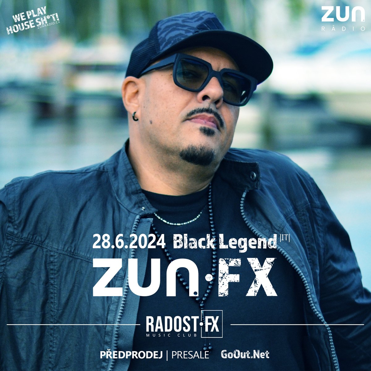 House party ZUN FX s hlavní hvězdou, italským DJem a producentem Black Legend, se už blíží! 
📅 PÁ | FRI 28.6.2024 📍 @Radostfx, Praha
🌟<a href="/BlackLegendLive/">Black Legend</a> z Itálie
🎧Samples a Teddy S
🎫goout.net/cs/zun-fx-blac…

#housemusic #housepartypraha #partypraga #DanceParty #PragueEvents