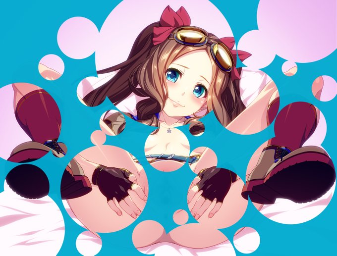 宝箱イベあと一週間切りましたね!
というわけで、周回を応援してくれる水着□リンチちゃん 