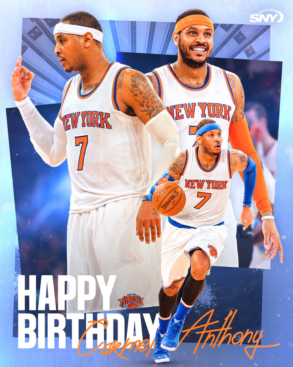 Happy birthday, Melo! 🥳