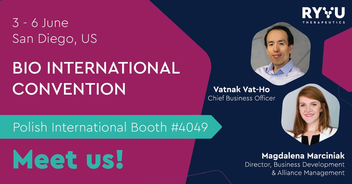 RyvuTx's tweet photo. Ryvu will attend the prestigious BIO International Convention from June 3 to 6! You can find us at the Polish International booth #4049.
#BIO2024 #Ryvu #DiscoverForPatients https://t.co/yd4SUXsJuH
