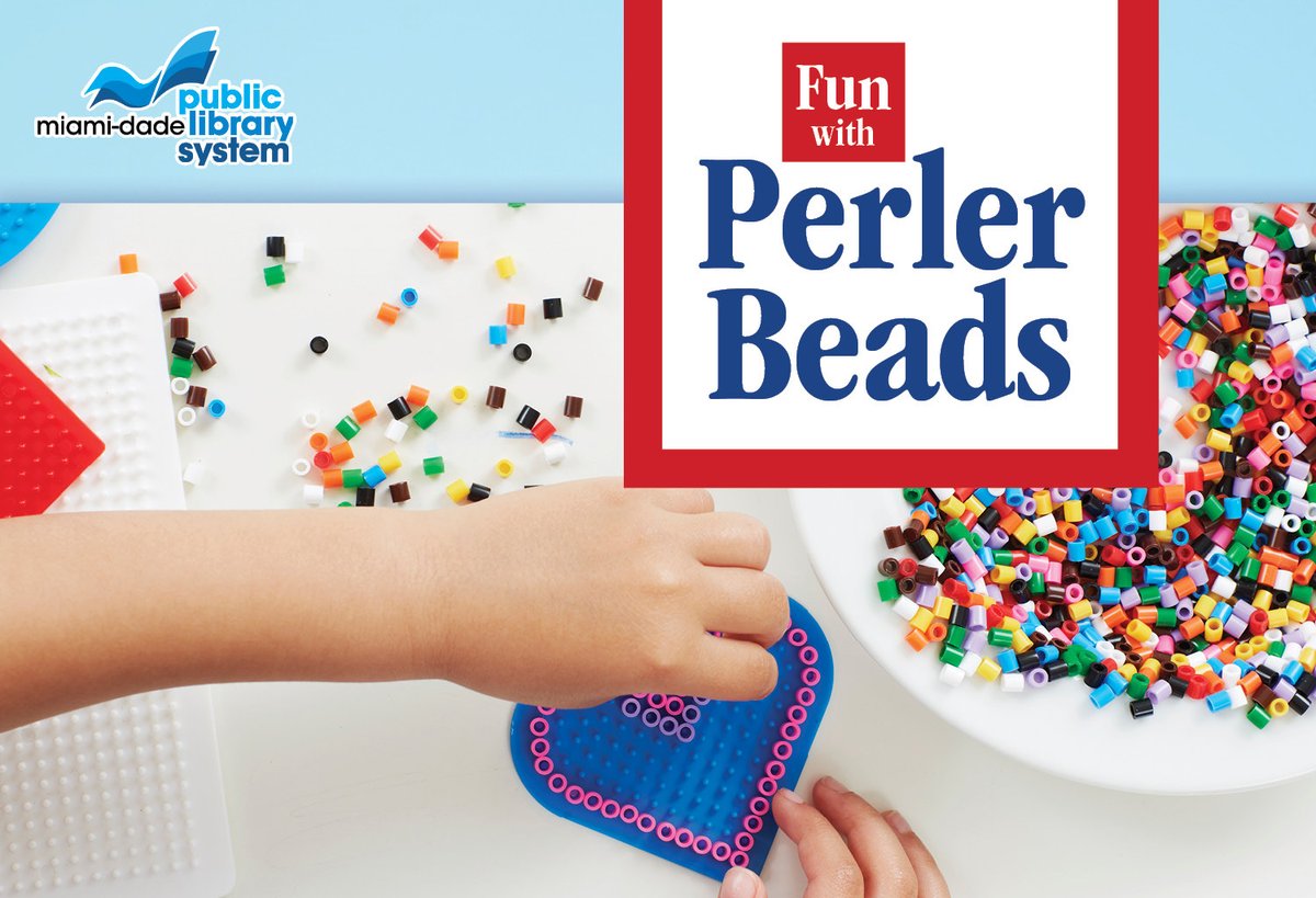 Have fun with Perler beads at the Coconut Grove Branch Library! Join us Saturday, June 1 at 11 a.m. and get creative while working on fun projects. spr.ly/6016eZSn6