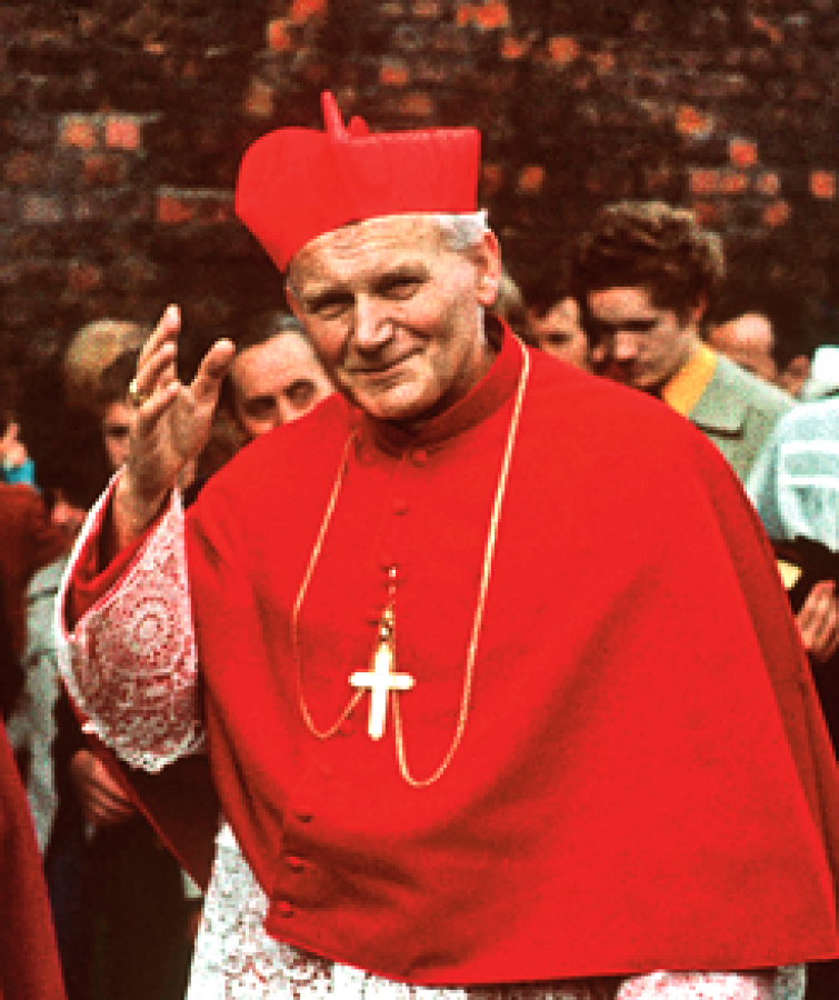 Karol Wojtyła was made cardinal #OTD in 1967. A few months later, he received his red biretta at the Sistine Chapel. In 1978, Cardinal Wojtyła was elected the 264th Pope, choosing John Paul II as his name.