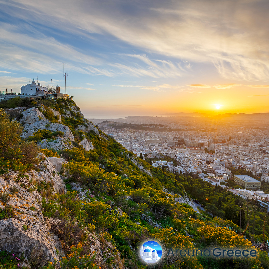 Experience the breathtaking sunset from Lycabettus Hill in Athens. It's the perfect spot for a romantic evening or capturing stunning photos. 

Have you enjoyed a sunset on Lycabattus?

❤️ Tag #aroundgreece
❤️ Follow @aroundgreece

aroundgreece.net/athens/attract…

#Athens #Greece