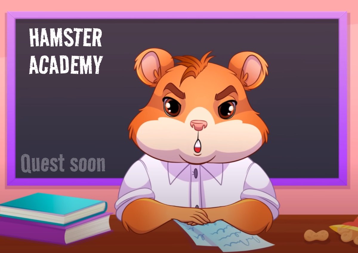 📚 HAMSTERS AT WEB3 ACADEMY 📚 🤑 The topic of cryptocurrencies requires a fair amount of knowledge to earn. To be successful in completing web3 quests your Hamsters need to go through the YouTube Hamster Academy: youtube.com/@HamsterKombat… 🐹 Hamsters will benefit from