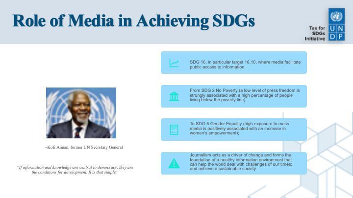 📰💡 Did you know? The media plays a crucial role in educating the public about tax compliance! Let's work together to spread awareness and build a better future. #TaxForSDGs #MediaForChange 📣🗞️ @noradno #ZIMRA