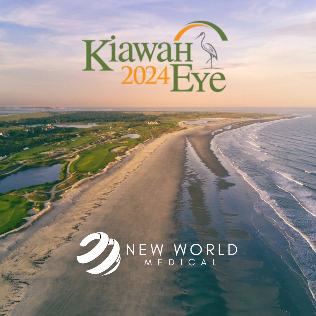 We look forward to seeing you at #KiawahEye2024. Please stop by to see the New World Medical team at booth #103 to discuss our innovative portfolio of products.

#NewWorldMedical #AhmedGlaucomaValve #AhmedClearPath #KDBGLIDE #STREAMLINE