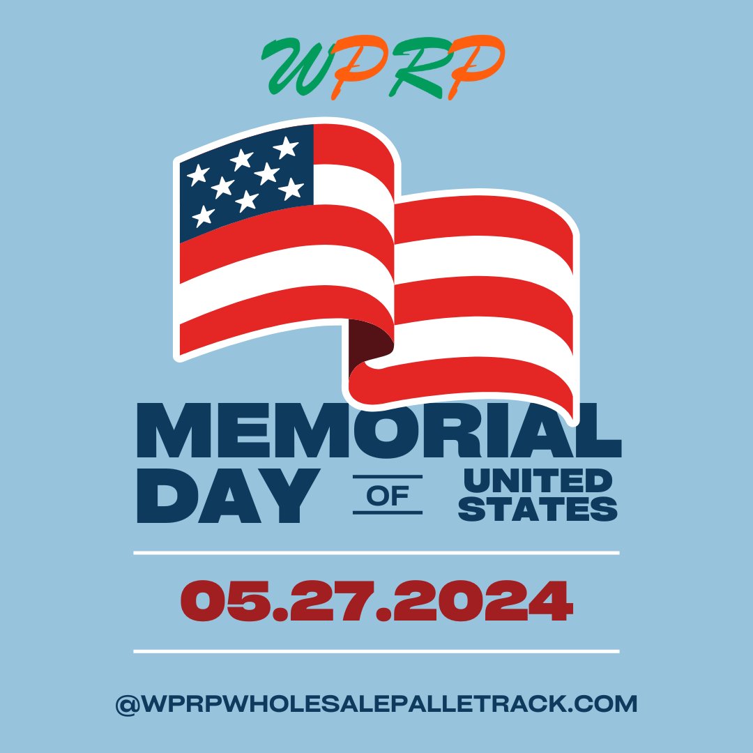 Join WPRP in remembering and honoring the heroes this Memorial Day. 🇺🇸 #MemorialDay #WPRPRemembers