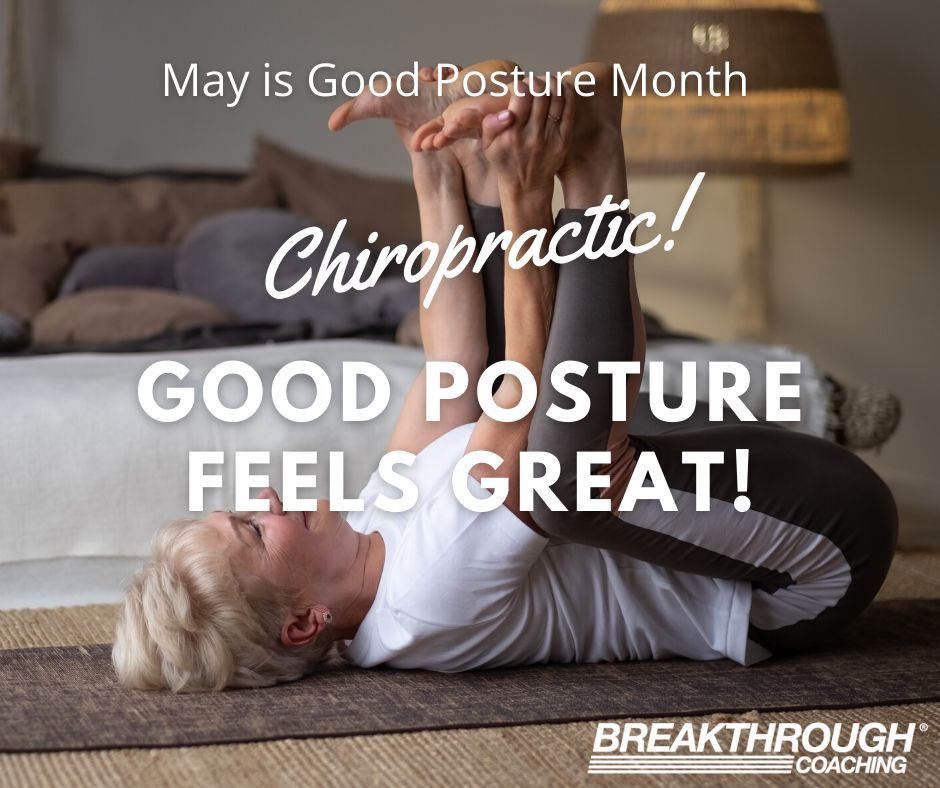 BTCSanna's tweet image. May is Posture Month – the perfect time to prioritize spinal health and well-being! Let&apos;s spread the word and make a positive impact. 🌿 #SpinalWellness #ChiroAwareness #breakthroughcoaching