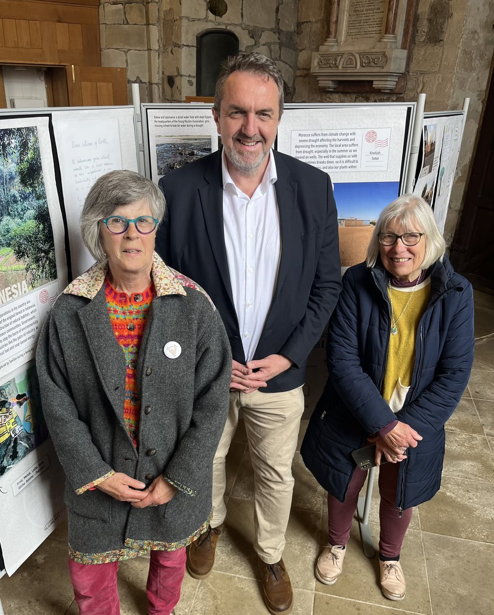 Yesterday I saw the excellent ‘Letters from the Global South’ exhibition from young people around world affected by Climate Change.
Tackling Climate Change must run through every decision that Govt makes.
Very grateful to Gill Davis & Kate Griffiths for showing me the exhibition.