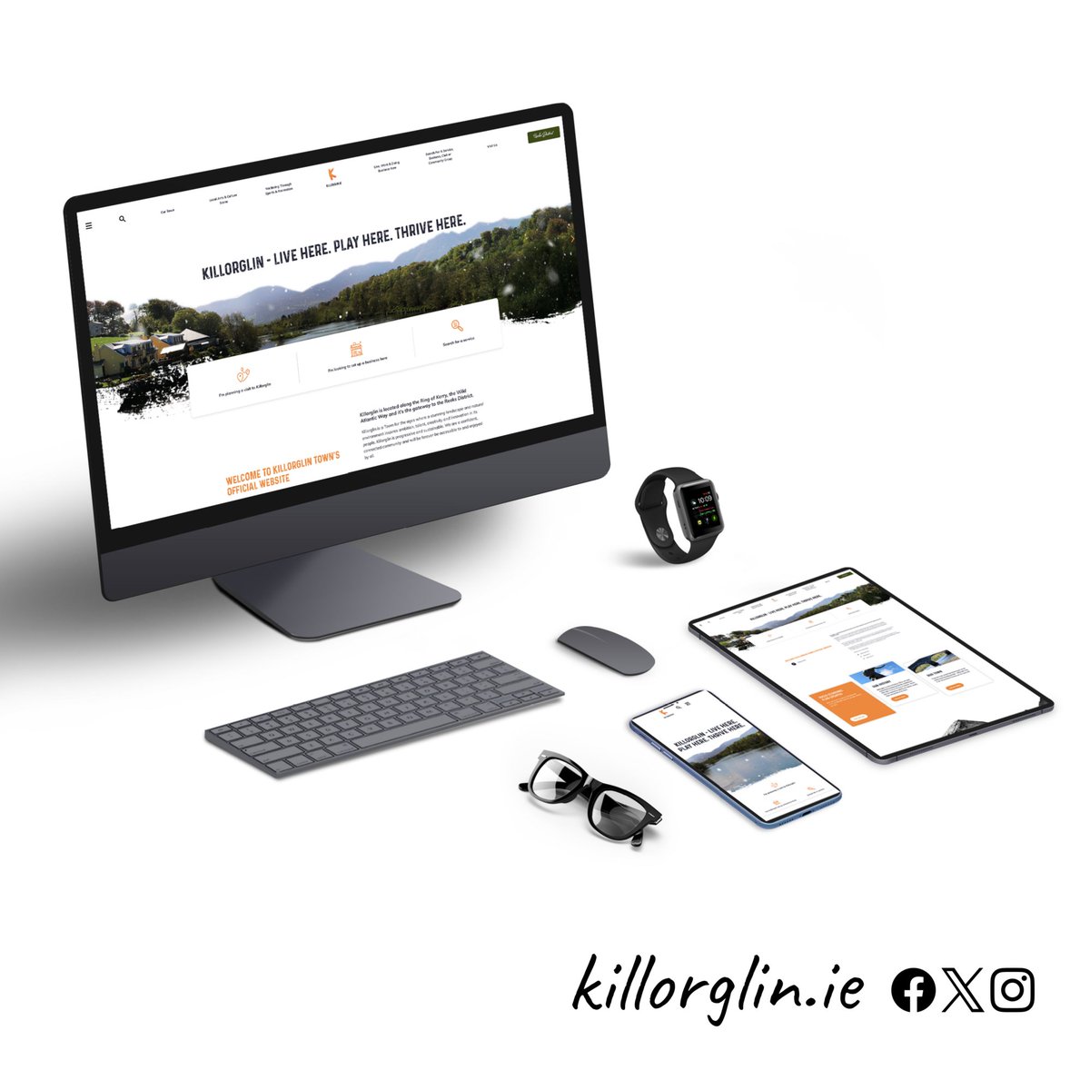 Why not visit our website and explore its many features? Learn about our heritage, town news, business setup tips, and plan your visit ➜ killorglin.ie. 

#Killorglin #LivePlayThriveHere