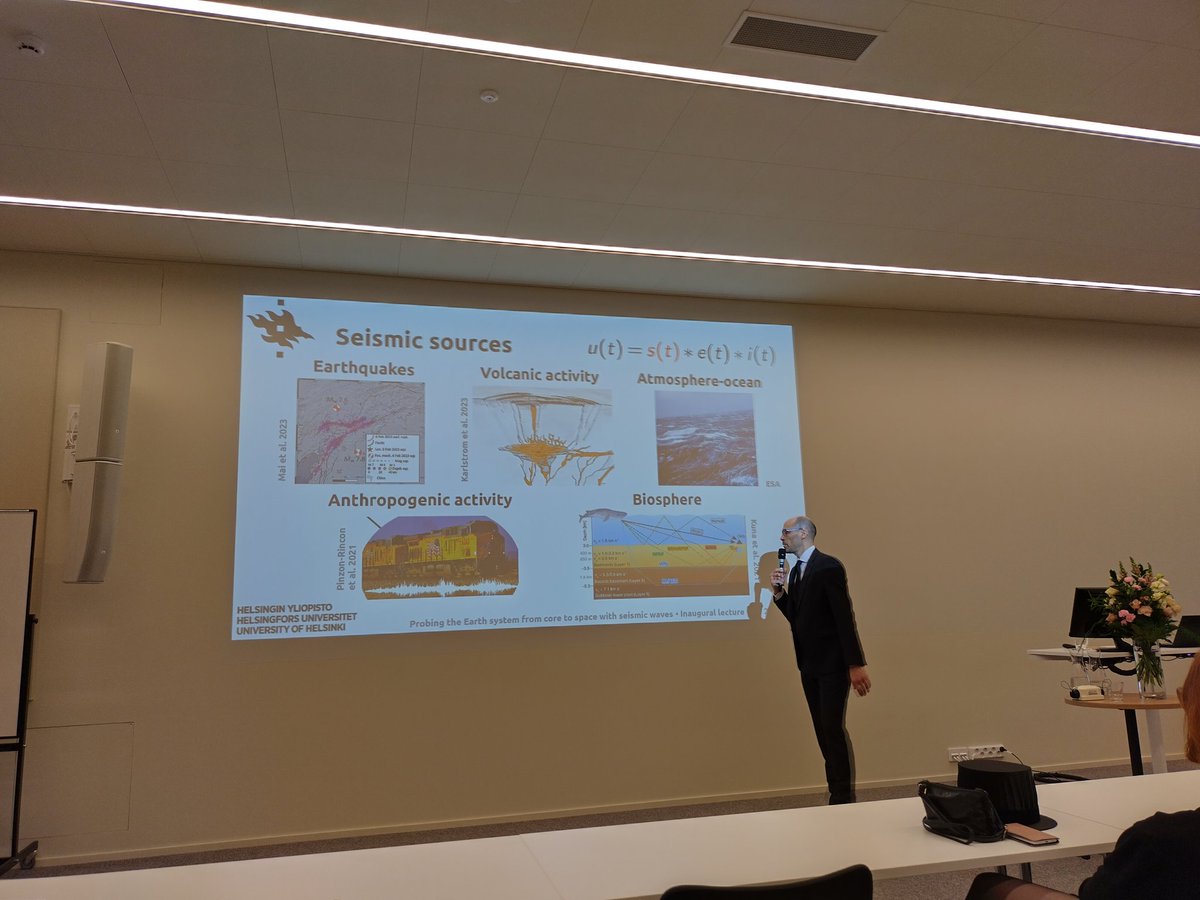 Kai Nordlund (@kai_nordlund) on Twitter photo Professor Gregor Hillers telling about how much information seismic waves can give about the earth, human activity and climate change #UudetProfessorit <a href="/helsinkiuni/">University of Helsinki</a> <a href="/KumpulaScience/">Faculty of Science, University of Helsinki</a> <a href="/Seismologit/">Seismologit@UH</a> Professor Gregor Hillers telling about how much information seismic waves can give about the earth, human activity and climate change #UudetProfessorit <a href="/helsinkiuni/">University of Helsinki</a> <a href="/KumpulaScience/">Faculty of Science, University of Helsinki</a> <a href="/Seismologit/">Seismologit@UH</a>