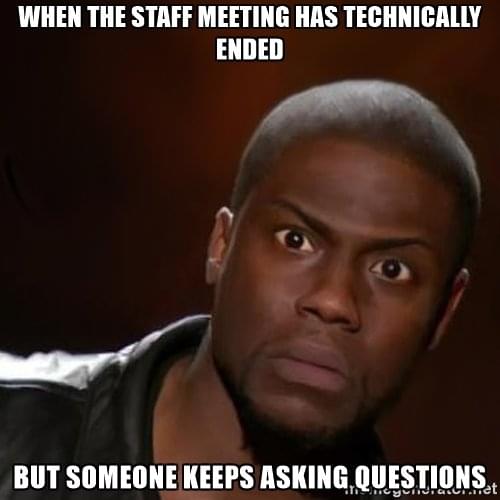 Let's get this over with! Who can relate? 😇 #officelife