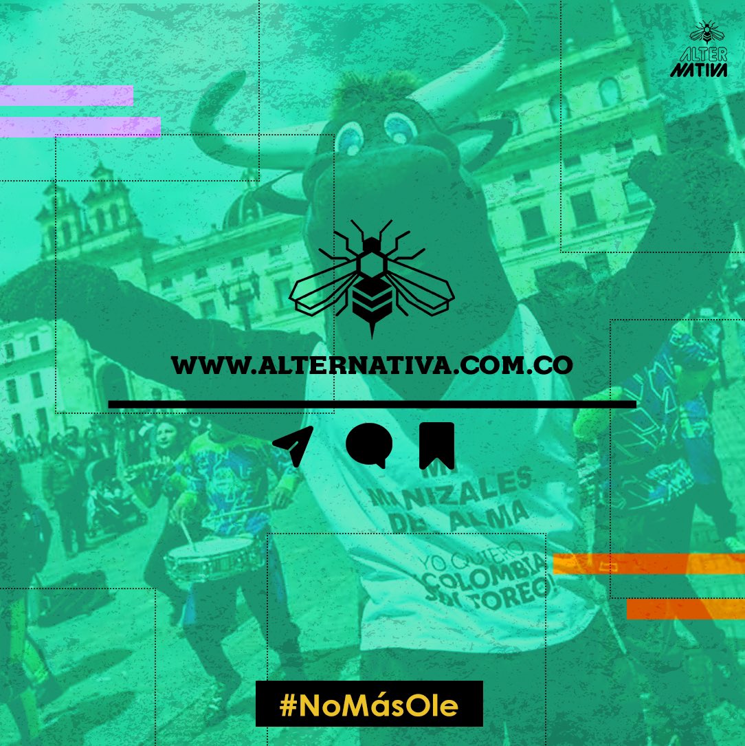 Este martes 28 de mayo de 2024, el Congreso de la República en el cuarto y último debate aprobó el proyecto para prohibir las corridas de toros en Colombia, y hacer real la consigna #NoMasOlé 🐂

#GenteAlterNativa #colombiasintoreo #Noticia #Manizales #Caldas #RevistaAlternativa