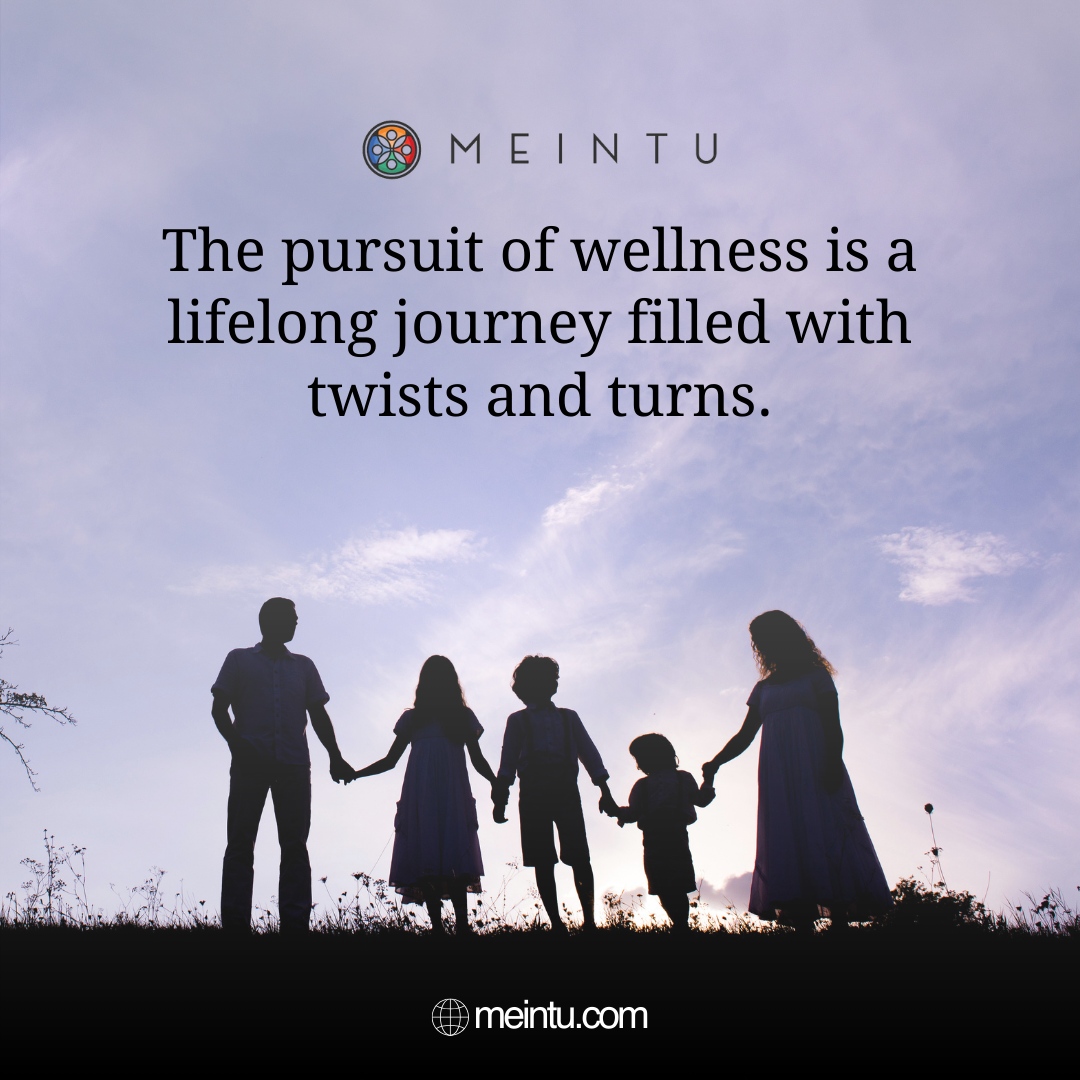 The pursuit of wellness is a lifelong journey filled with twists and turns. 

At MEINTU, we're here to navigate those paths with you, offering support and guidance every step of the way. 

Let's embrace the journey together. 

#MEINTU #WellnessJourney #EmbraceTheJourney